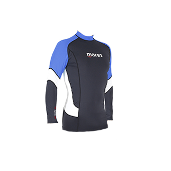 Гидрокостюм Mares Rash Guard Trilastic, Лайкра, Футболка С Длинным Рукавом, Мужская