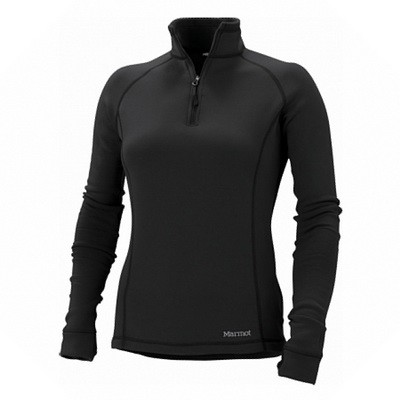 Пуловер Marmot Power Stretch Half Zip Lady Black