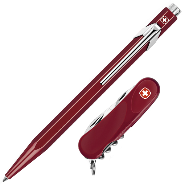 Ручка нож. Caran d'Ache Victorinox. Ручка Викторинокс. Набор Caran d`Ache Wenger. Victorinox ручка шариковая carandahe.