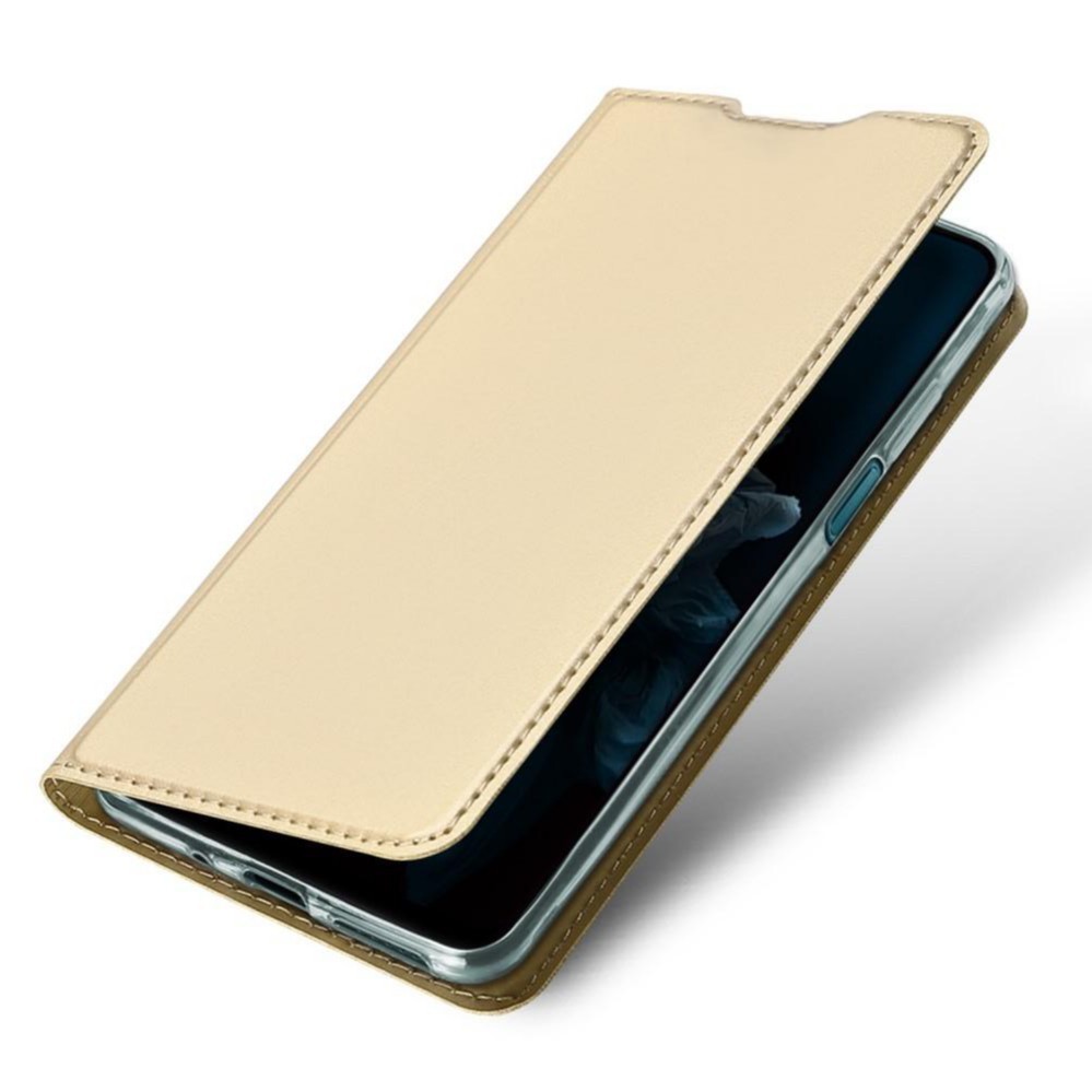  Чехол книжка-подставка Dux Ducis с магнитом для Samsung Galaxy M30 (Золото)
