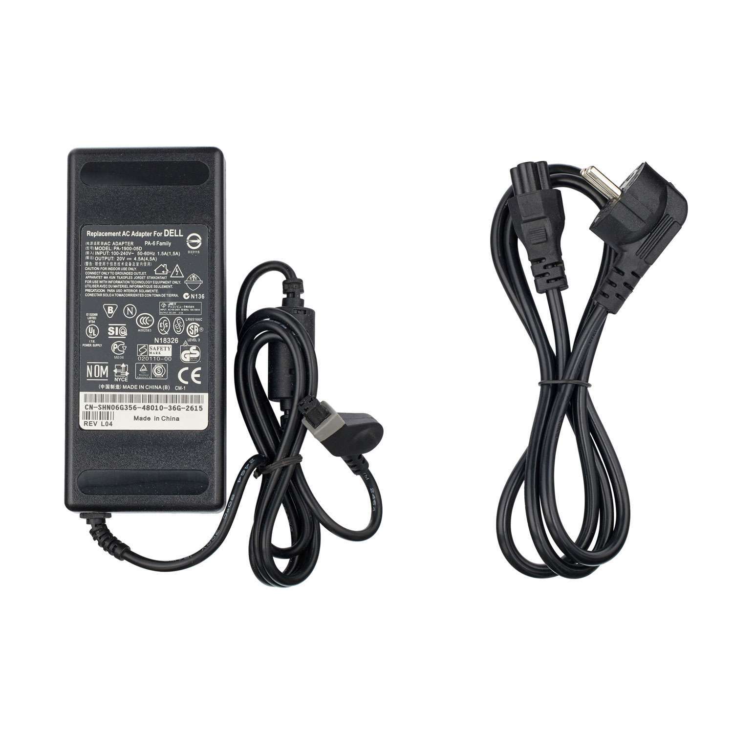 Блок питания для ноутбука Dell 20V/4.5A 90W (3 pin)