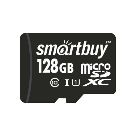   Чехолер Карта памяти Micro-SD 128 GB Smart Buy Class 10 без адаптера