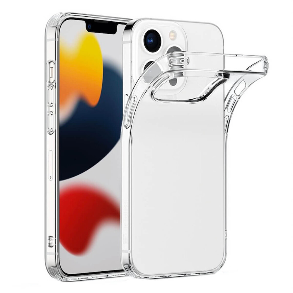 Чехлы для iPhone 13 Pro  Чехолер Силиконовый чехол TPU (толщина 1.5 мм) для iPhone 13 Pro (6.1) 2021 (Прозрачный)