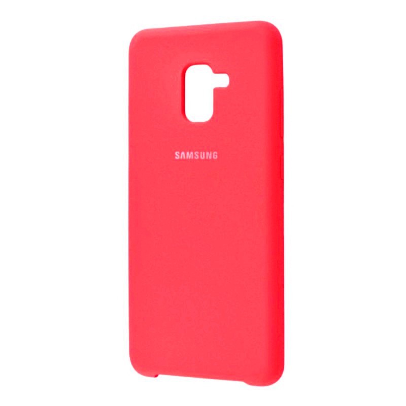   Чехолер Силиконовый чехол Silicone Cover для Samsung Galaxy A5 2018 (Красный)