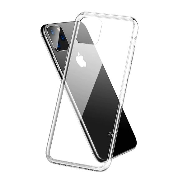  Силиконовый чехол Infinity ультратонкий для iPhone 11 Pro Max (Прозрачный)