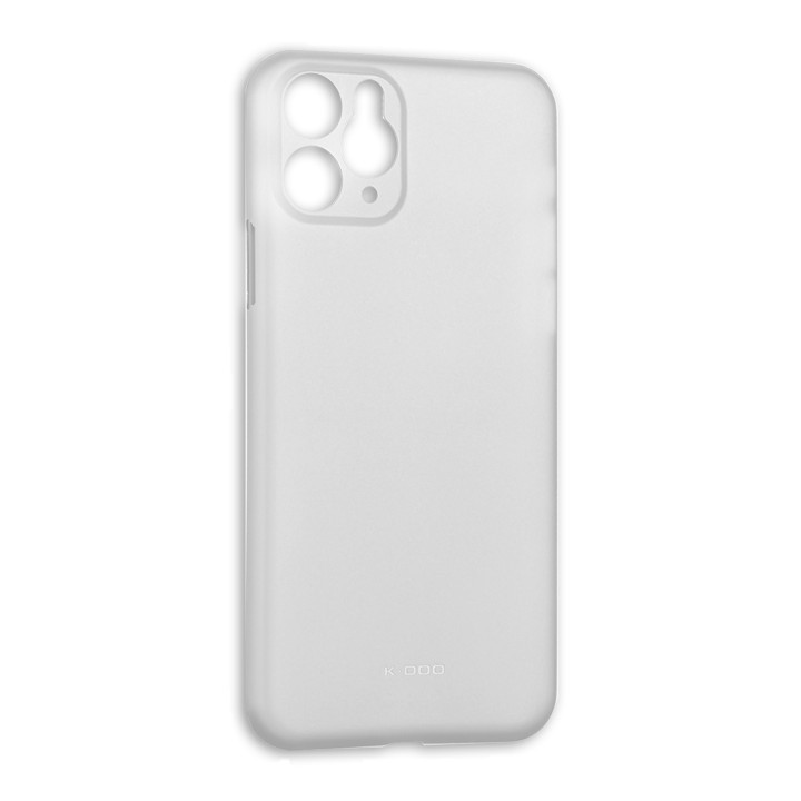 Чехлы для iPhone 11 Pro Max Ультратонкий чехол с защитой камеры K-Doo Air Skin для iPhone 11 Pro Max (Белый)
