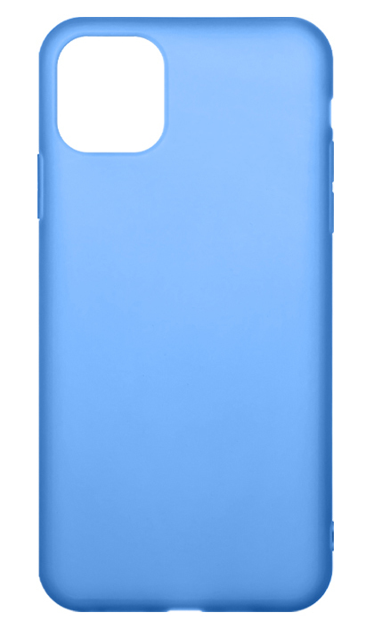 Силиконовый чехол Pudding для iPhone 11 Pro (Голубой)