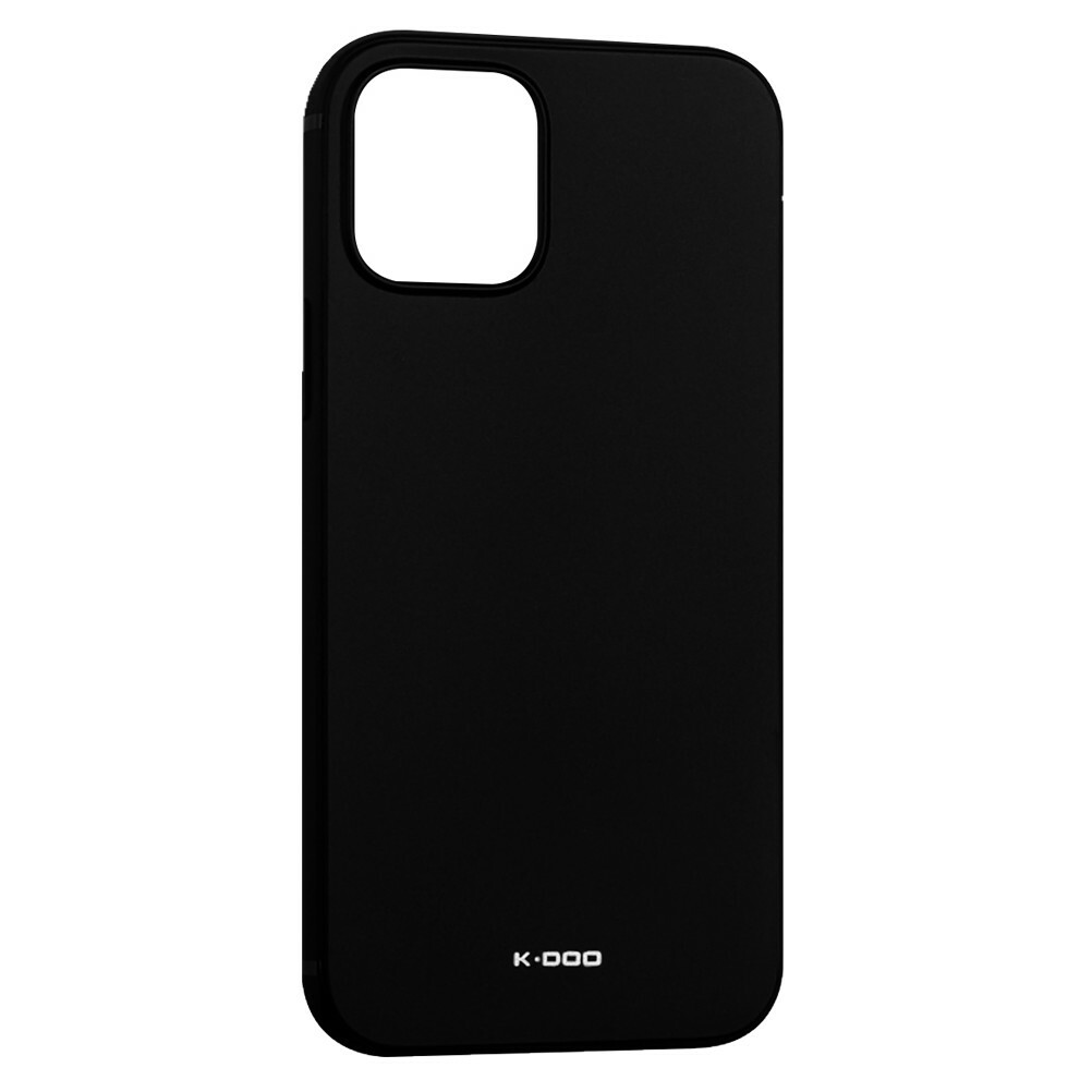 Чехлы для iPhone 12 Pro Max Силиконовый чехол K-Doo Q Series для iPhone 12 Pro Max (Черный)