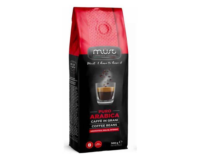 Кофе в зернах Must Pure Arabica, 500 г (Маст)