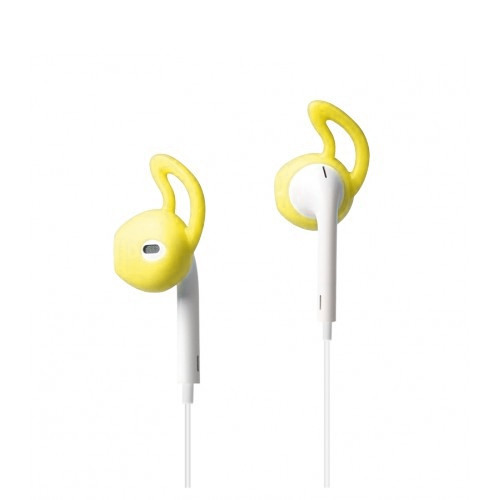 Силиконовые амбушюры для AirPods (Желтый)