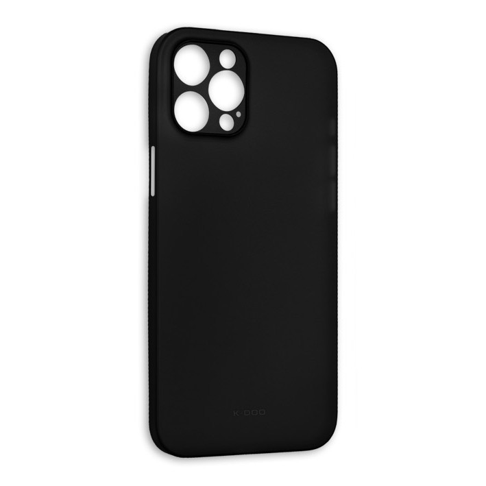 Чехлы для iPhone 12 Pro Max  Чехолер Ультратонкий чехол с защитой камеры K-Doo Air Skin для iPhone 12 Pro Max (Черный)