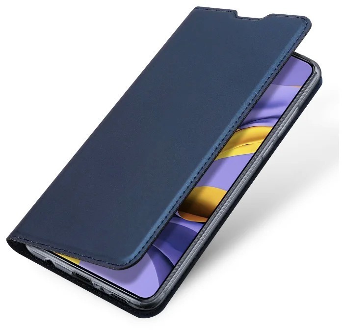 Чехол книжка-подставка Dux Ducis с магнитом для iPhone 11 Pro Max (Темно-синий)