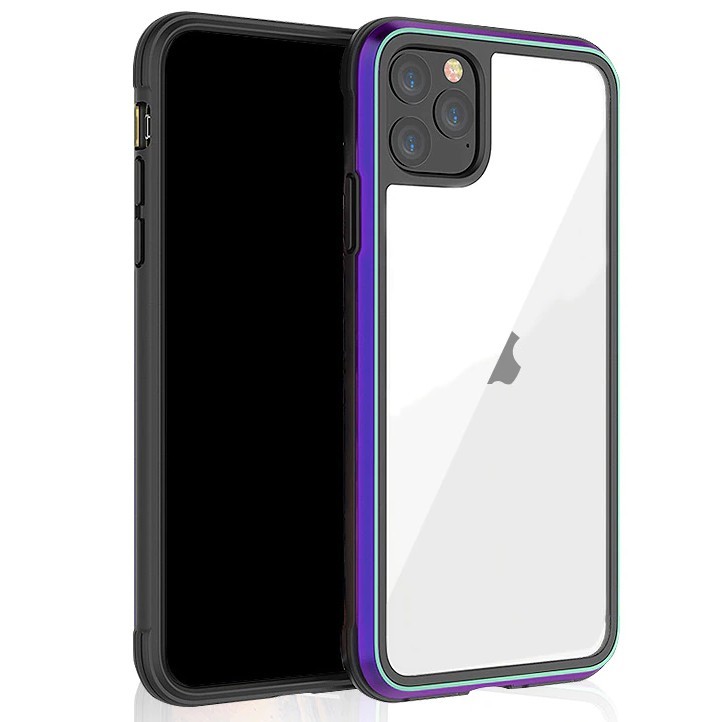 Противоударный чехол с алюминиевой рамкой K-Doo Ares для iPhone 12 Pro (Хамелеон)