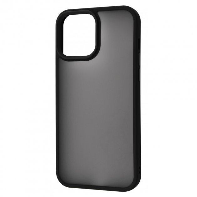 Чехол для iPhone 13 Mini  Чехолер Силиконовый чехол матовый TPU для iPhone 13 Mini (Черный)