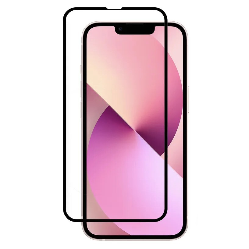 Защитное стекло 3D на весь экран 0,3 мм 9H REMAX Medicine GL-27 для iPhone 13 Pro Max (6,7) (Черная рамка)