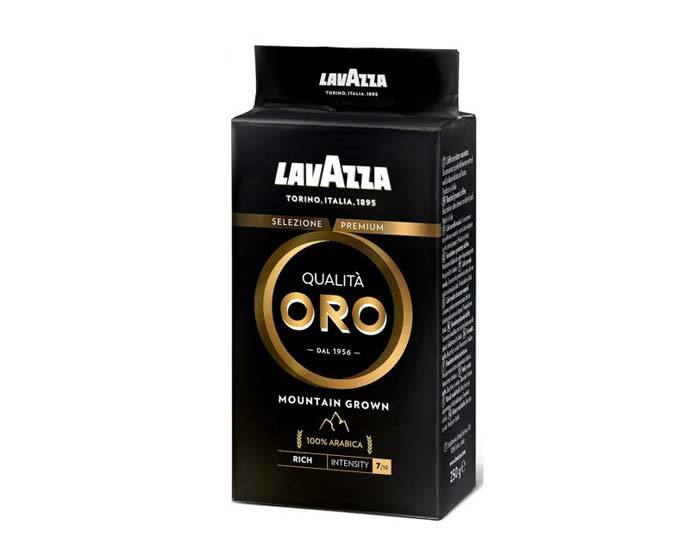 Кофе молотый LavAzza Qualita Oro Mountain Grown, 250 г в/у (Лавацца)