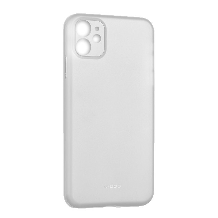 Чехлы для iPhone 12 Ультратонкий чехол с защитой камеры K-Doo Air Skin для iPhone 12 (Белый)