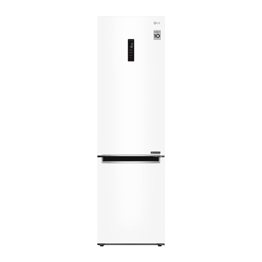 Холодильники с нижней морозильной камерой Холодильник LG с технологией DoorCooling+ GA-B509MQSL