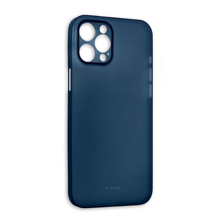   Чехолер Ультратонкий чехол с защитой камеры K-Doo Air Skin для iPhone 12 Pro Max (Синий)