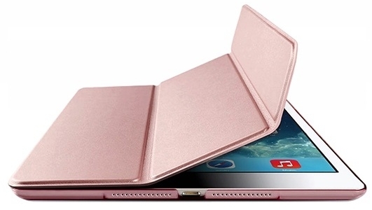 Чехол книжка-подставка Smart Case для iPad Pro 2, 3 (11) - 2020г-2021г (Розовое золото)