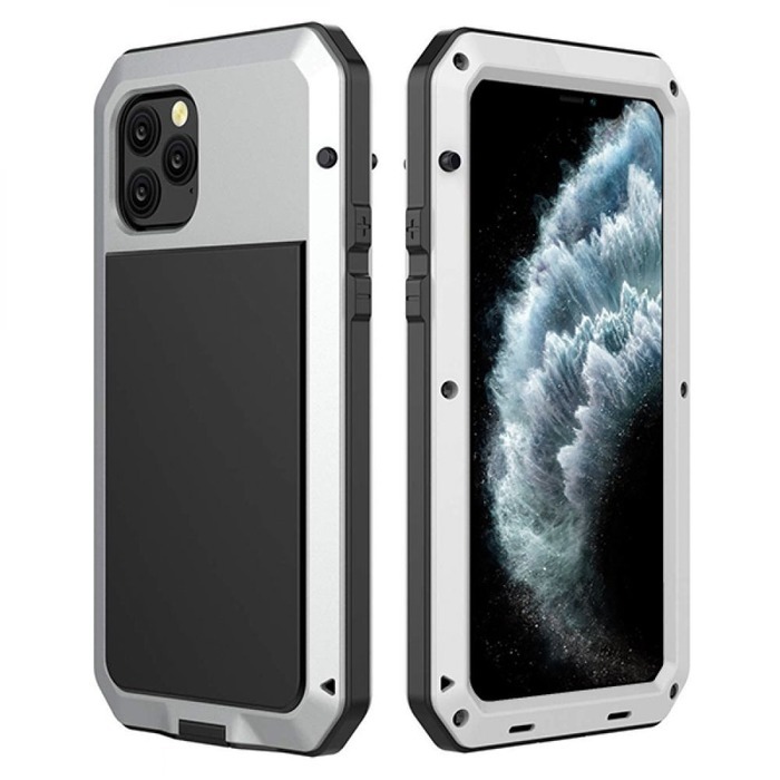 Чехлы для iPhone 11 Pro Max  Чехолер Чехол бронированный Taktik Extreme для iPhone 11 Pro Max (Серебристый)