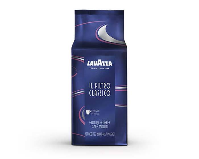 Кофе молотый LavAzza Il Filtro Classico Intenso, 1 кг (Лавацца)