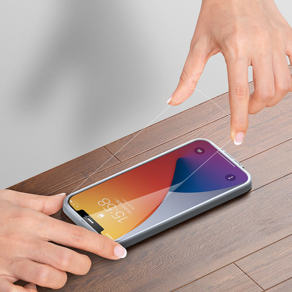  Защитное стекло 2.5D 0.3 мм 9H Premium для iPhone 12 Pro Max (Глянцевое)