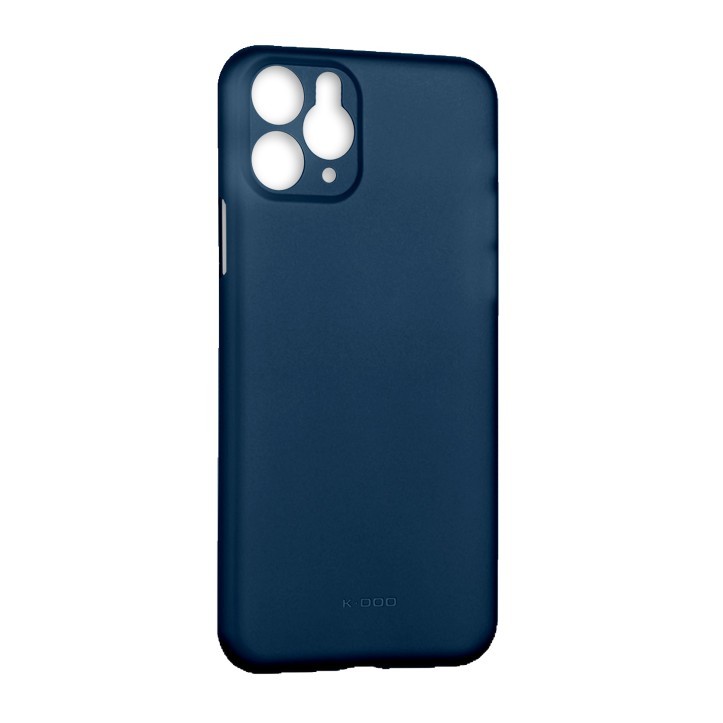   Чехолер Ультратонкий чехол с защитой камеры K-Doo Air Skin для iPhone 11 Pro Max (Синий)