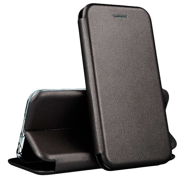 Чехол-книжка из эко-кожи Deppa Clamshell для Samsung Galaxy A60 (Черный)