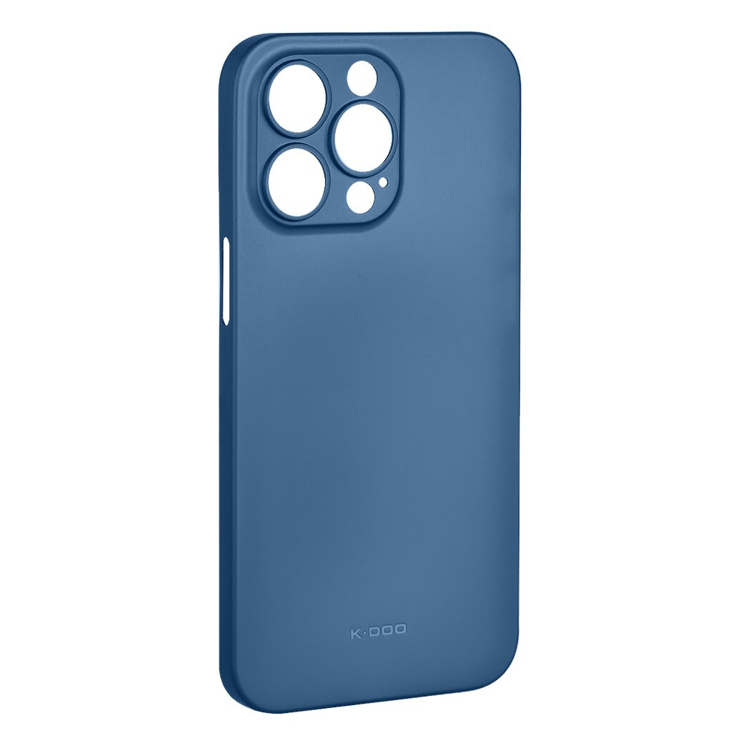 Чехлы для iPhone 13 Pro Ультратонкий чехол с защитой камеры K-Doo Air Skin для iPhone 13 Pro (Темно-синий)