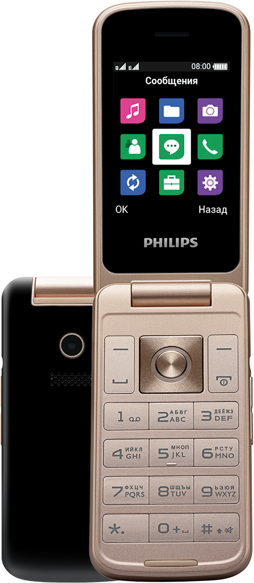 Кнопочный телефон Philips