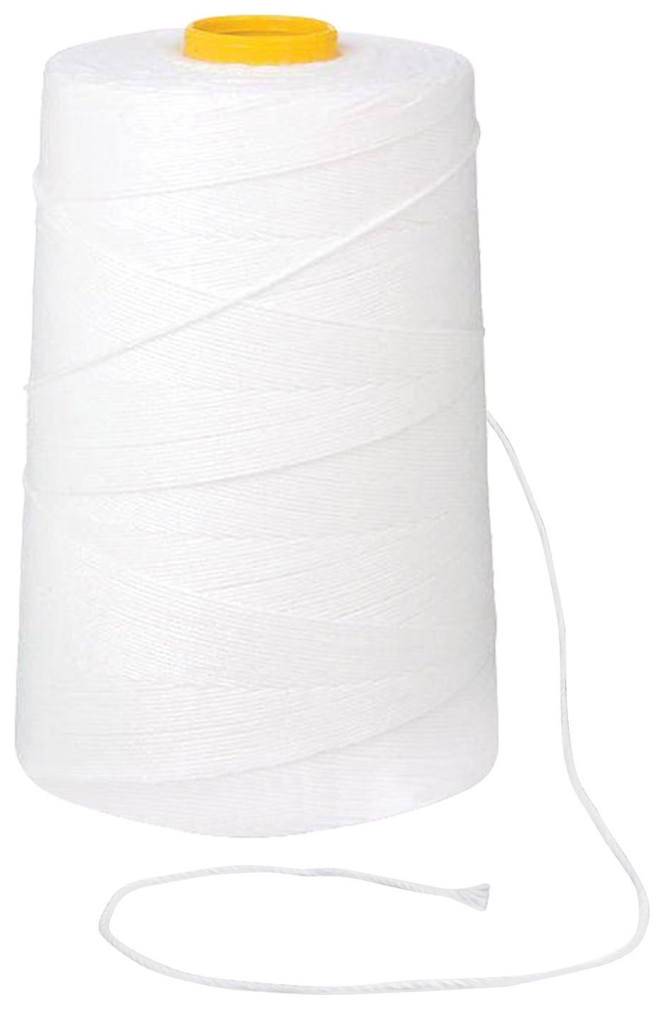 Швейные нитки Нить лавсановая для прошивки документов, белая, диаметр 2 мм, длина 250 м, ЛШ 640