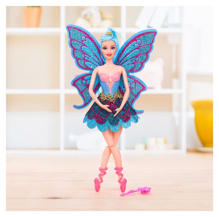 Кукла сказочная Бабочка-балерина с аксессуарами