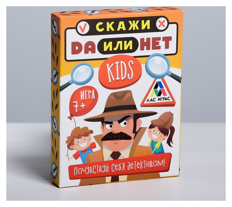 Настольная игра «Данетки kids. Детектив», 35 карточек