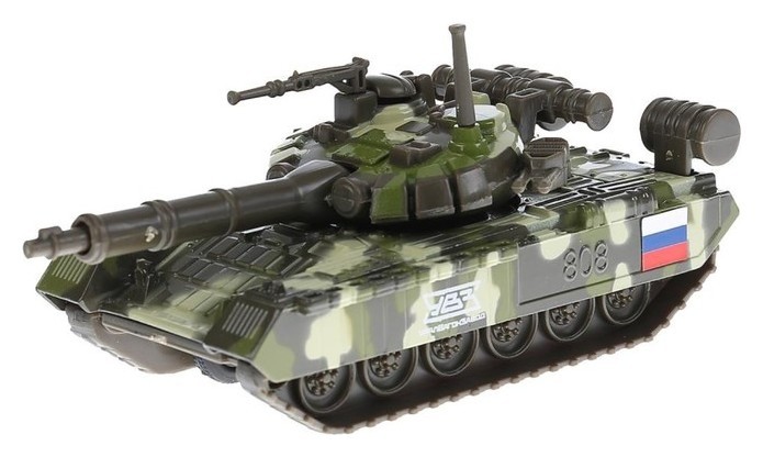 Машина металлическая «Танк T-90» 12 см