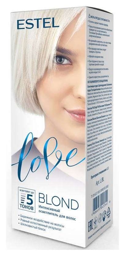 Интенсивный осветлитель для волос Estel love blond