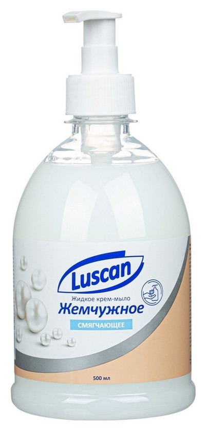 Крем-мыло жидкое Luscan жемчужное