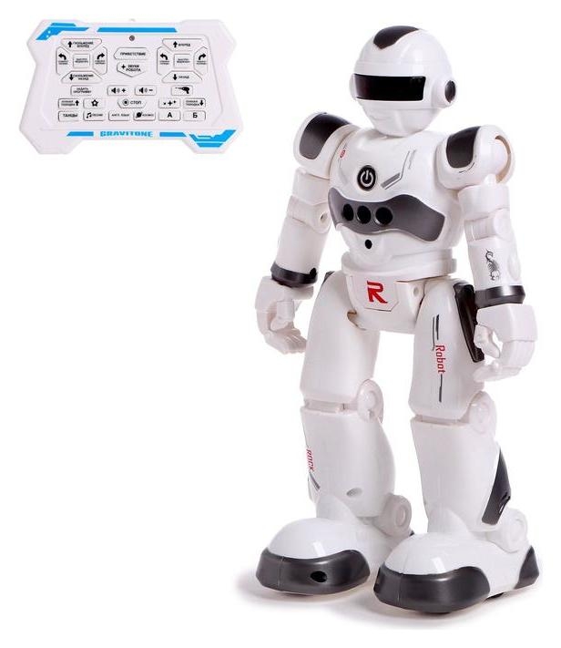 Робот радиоуправляемый IQ BOT Gravitone, цвет серый