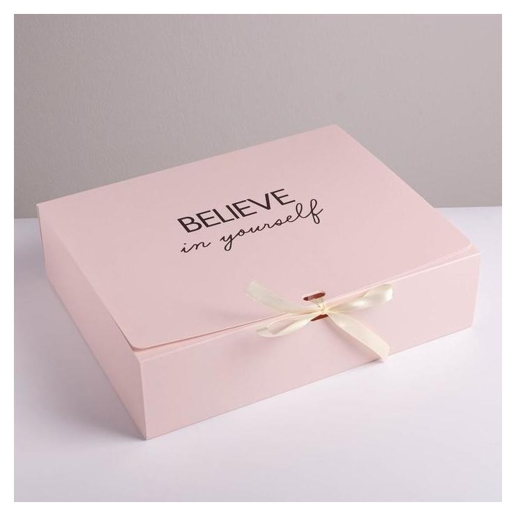 Коробка складная подарочная «Поздравляю», 31 × 24,5 × 9 см