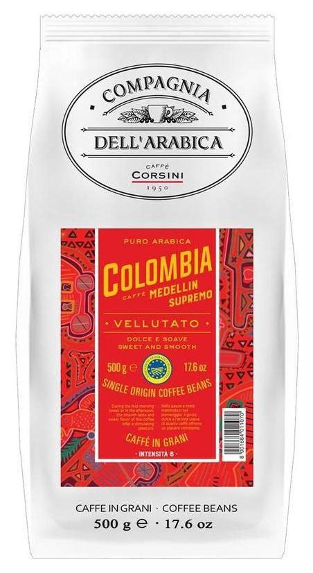 Кофе зерновой Puro Arabica Colombia Medellin Suprem