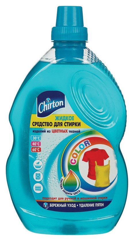 Жидкость для стирки Chirton для цветных тканей 1325 мл