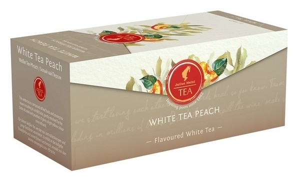 Чай Julius Meinl белый персик фруктвоый прем пакетированный,25пак/уп, 88598