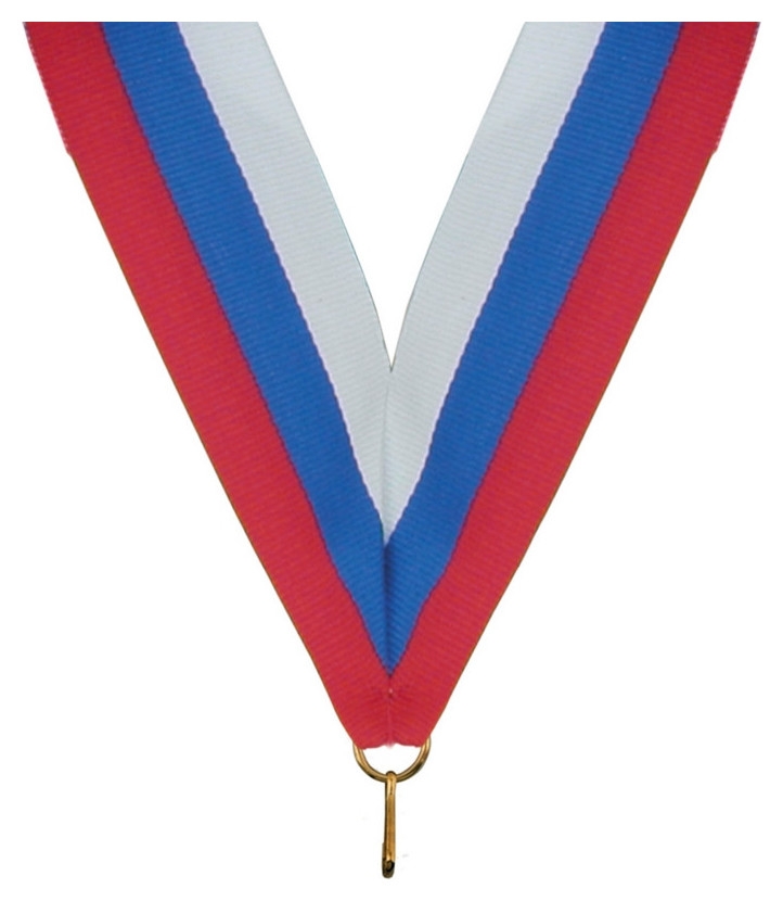Лента для медалей 35 мм цвет триколор Ln5a