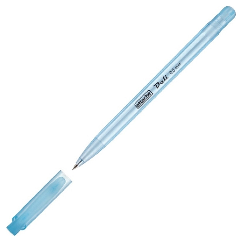 Ручка шариковая Attache Deli 0,5мм синий маслян.основа россия