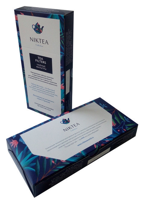 Фильтр пакеты для заваривания чая Niktea 100шт.