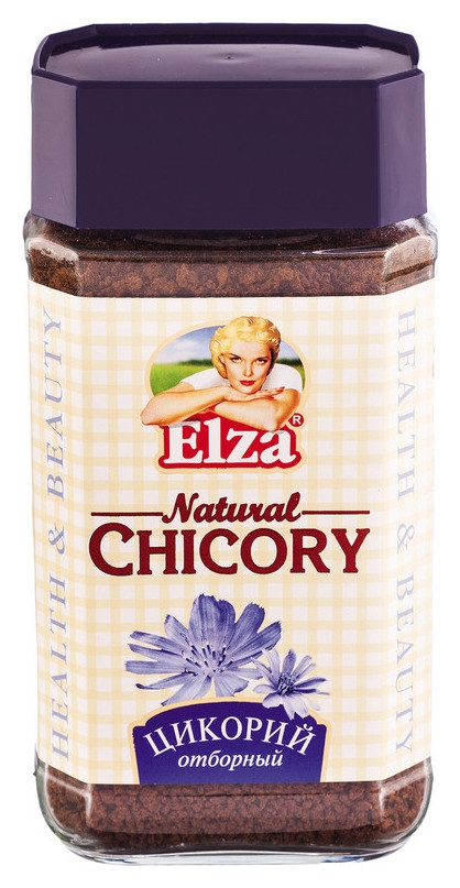 Цикорий гранулированный Elza Natural Chicory стекл. банка 100г