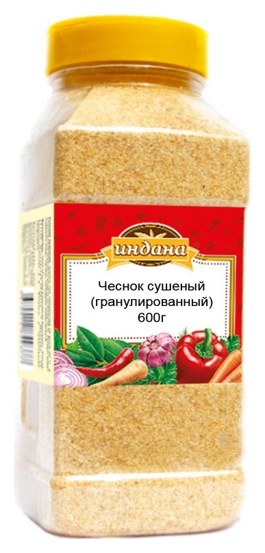 Специи, приправы и пряности  Белорис Приправа индана чеснок сушеный (Гранулированный), 600г