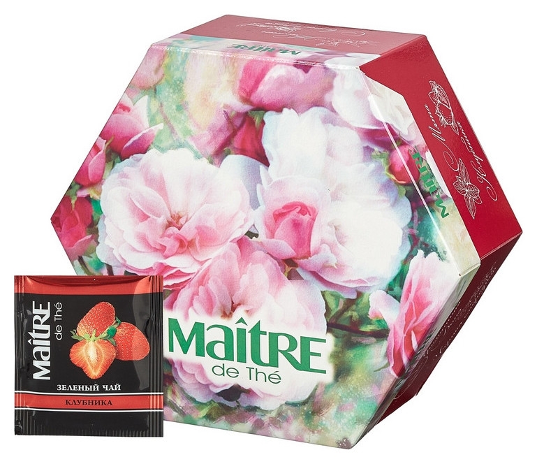 Чай Maitre De The цветы 12 вкусов 60 пак./уп