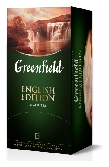 Чай Greenfield черный English Edition, 25пак/1уп 1382-10