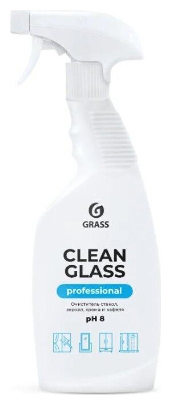   Белорис Профхим для стекл-зеркал поверхностей Grass/clean Glass Prof, 0,6л_т/р